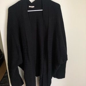 Black cardigan